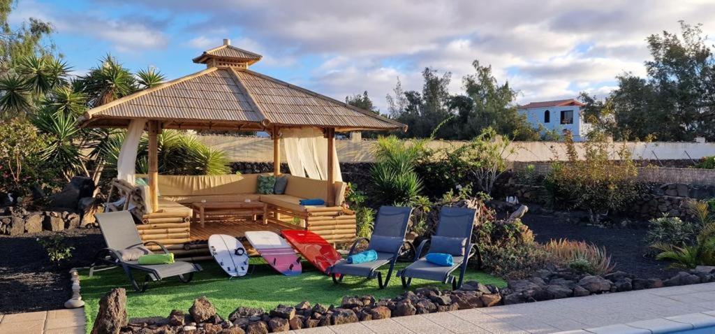 Casa Yukka Villa With Heated Pool Lajares Luaran gambar
